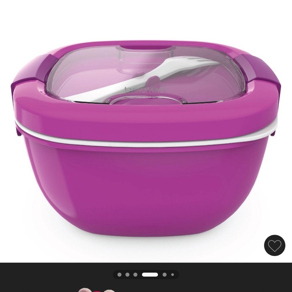 Bentgo salad purple  Lunch Box Set with Compartments